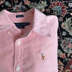 Ralph Lauren Pink Button Down Shirt
